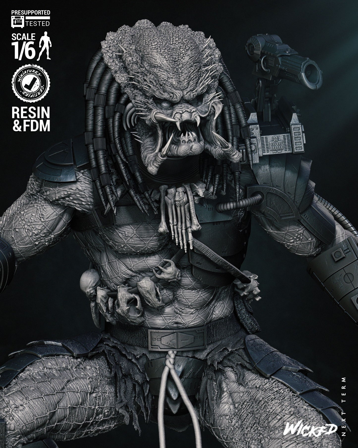 Predator Sculpture
