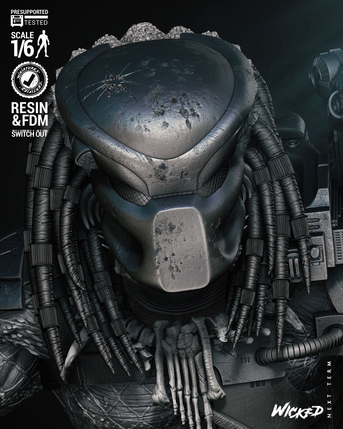 Predator Sculpture