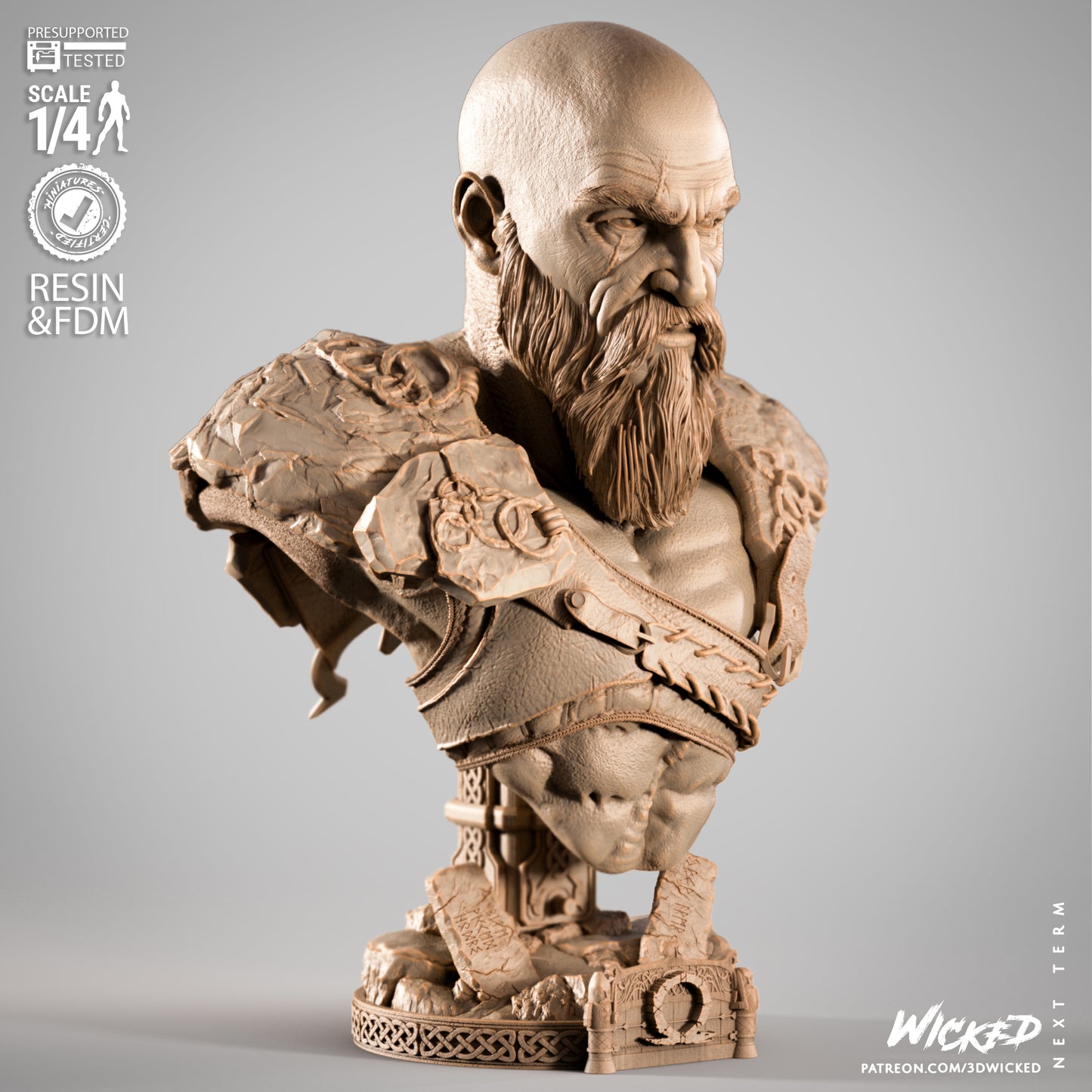 Kratos Bust