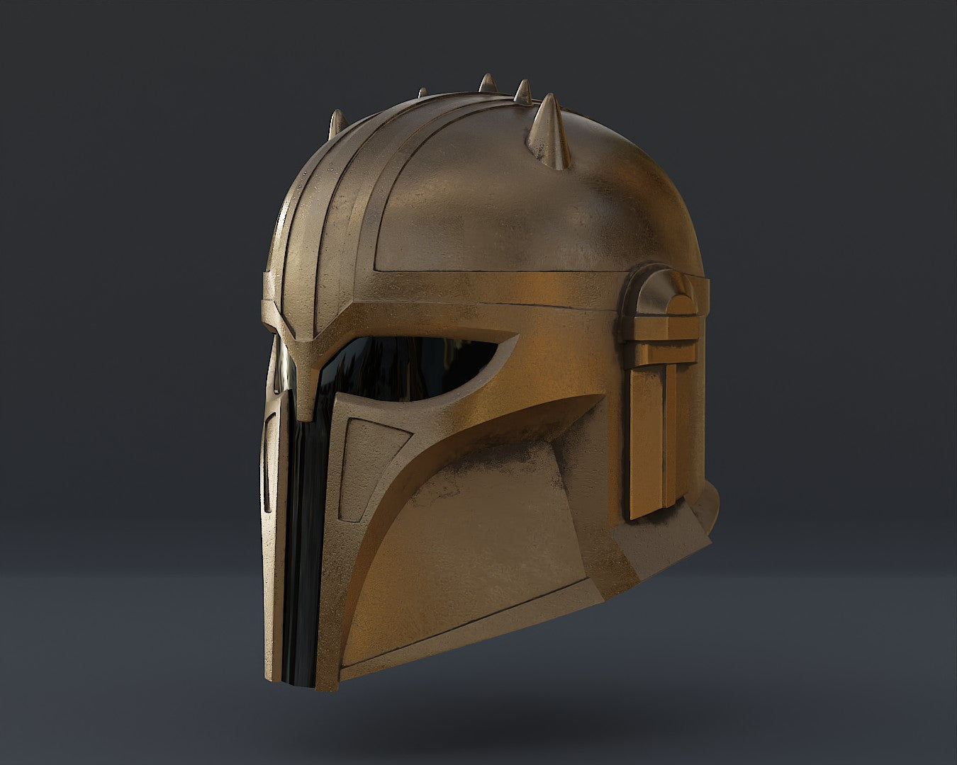 The Armorer Mandalorian Cosplay Helmet