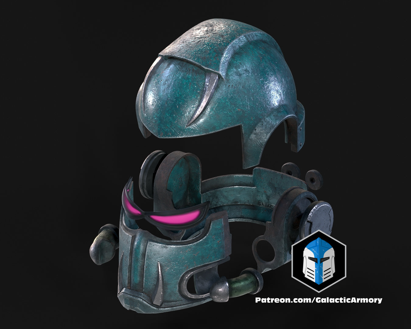 Chaos Warriors - The First Group Cosplay Helmet