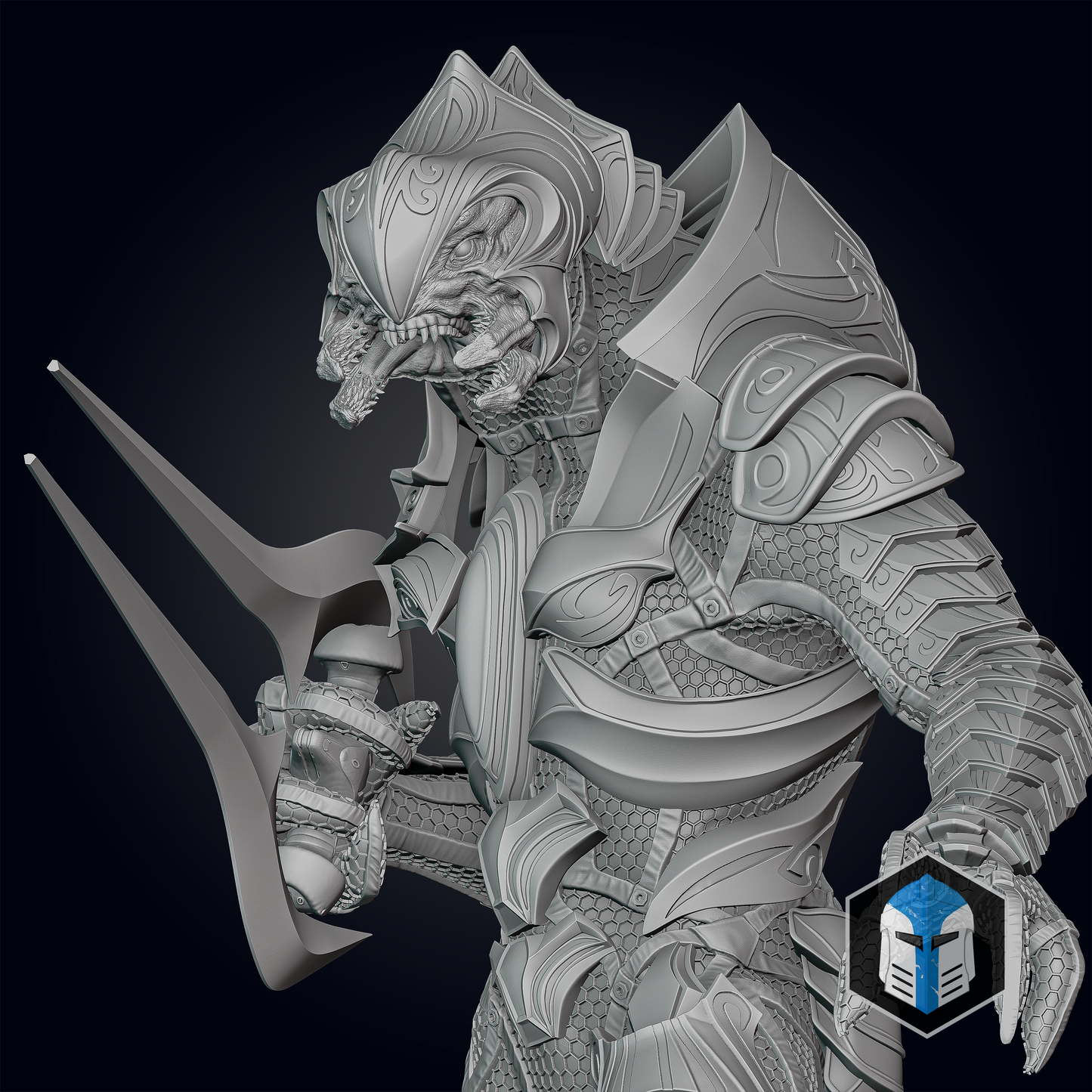 Arbiter Figurine Pose 1