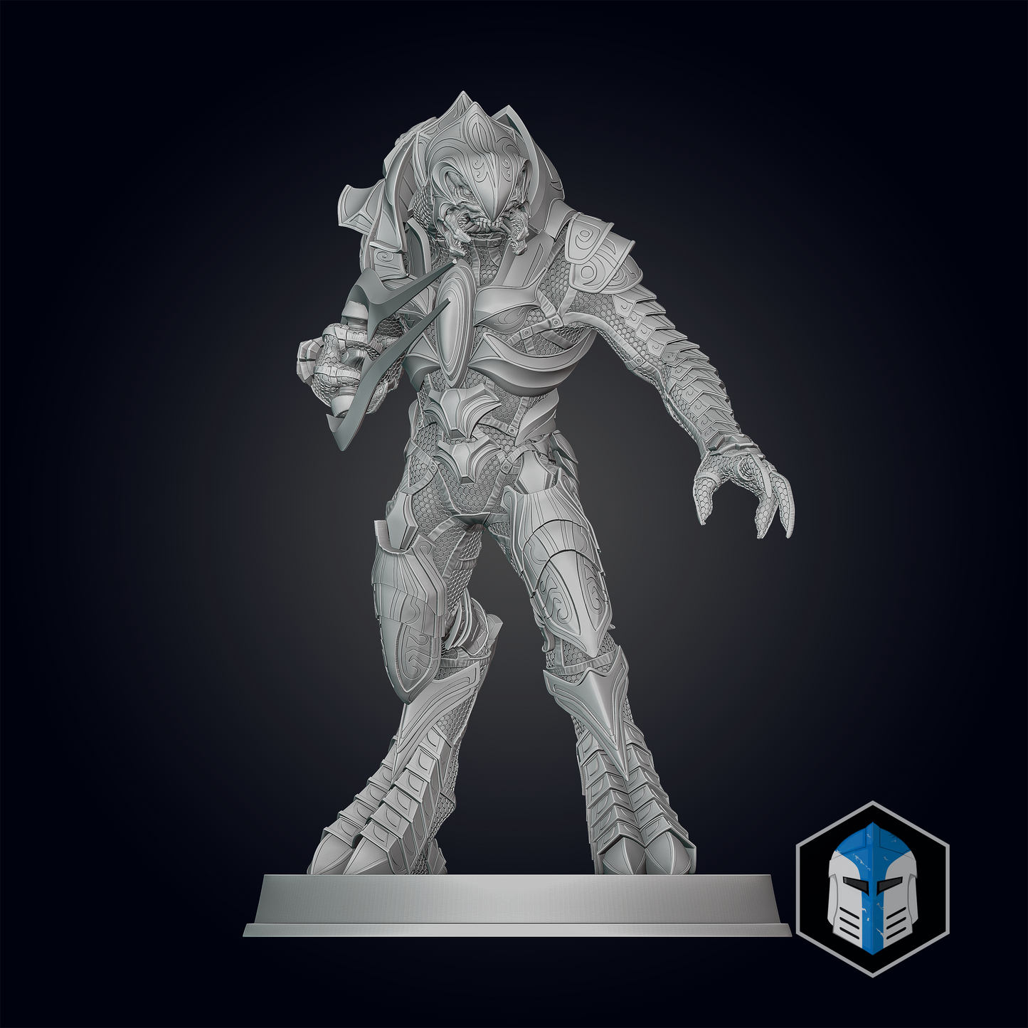 Arbiter Figurine Pose 1