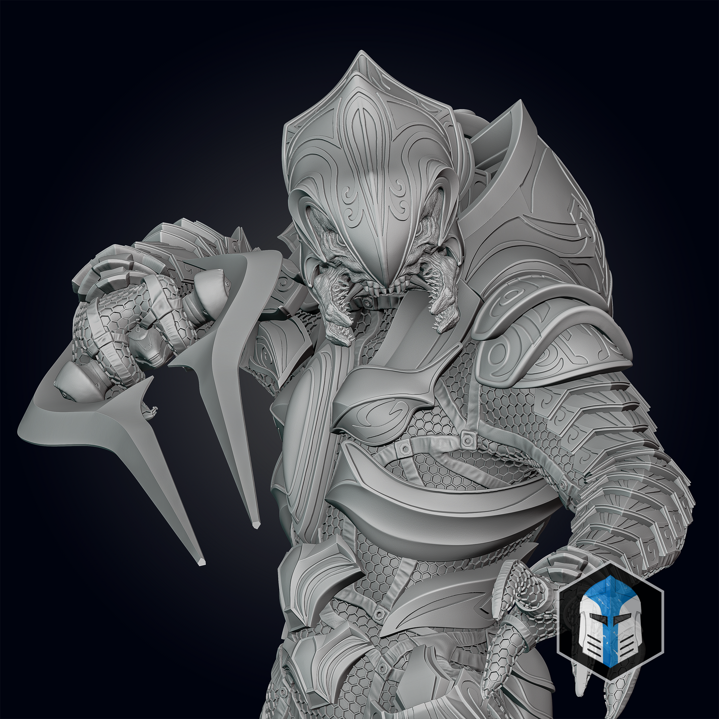 Arbiter Figurine Pose 2