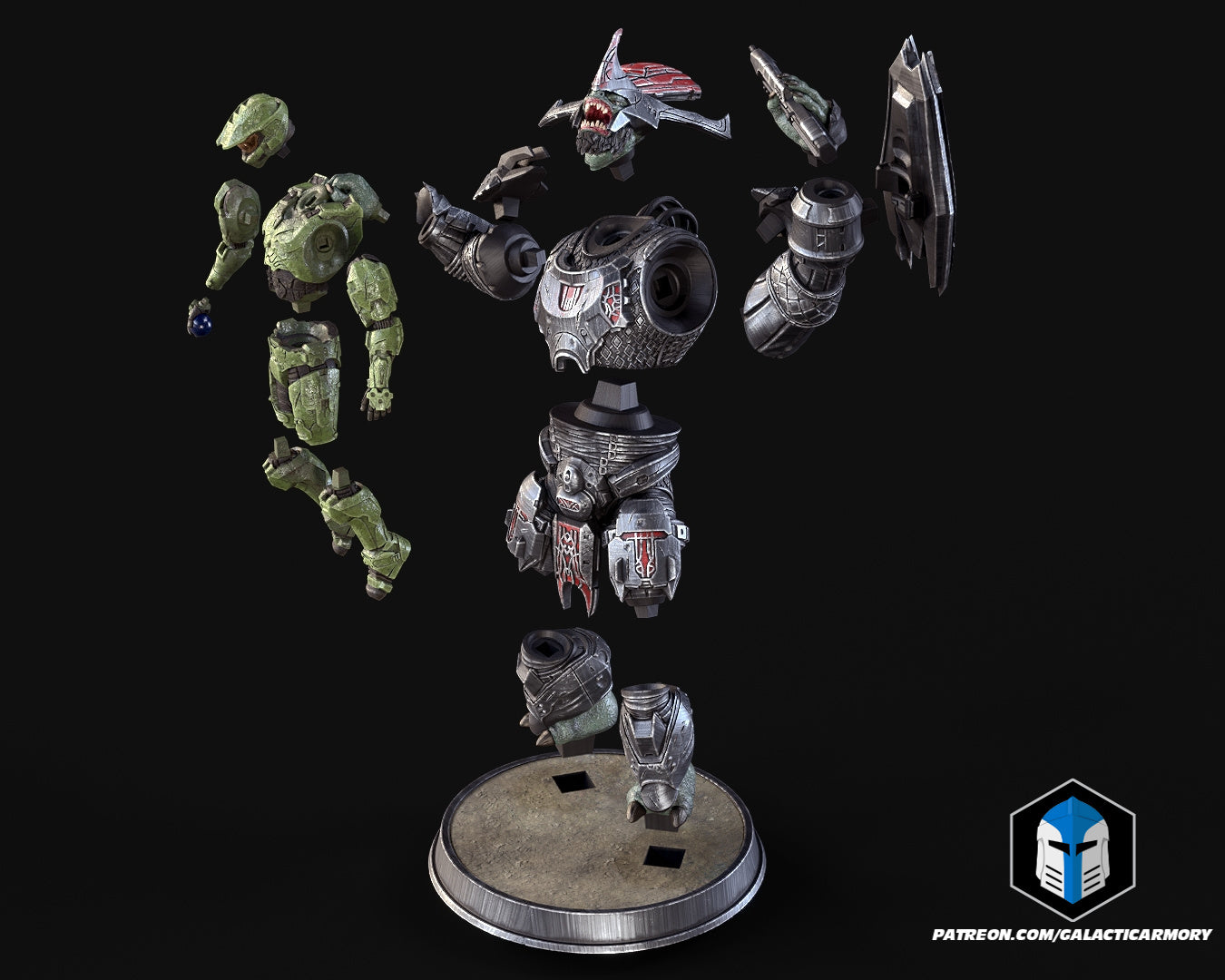 Master Chief Believe Diorama