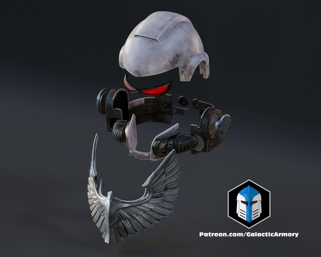 Honor Guard Cosplay Helmet