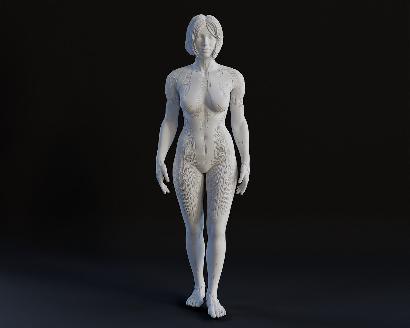 Cortana Figurine Pose 1