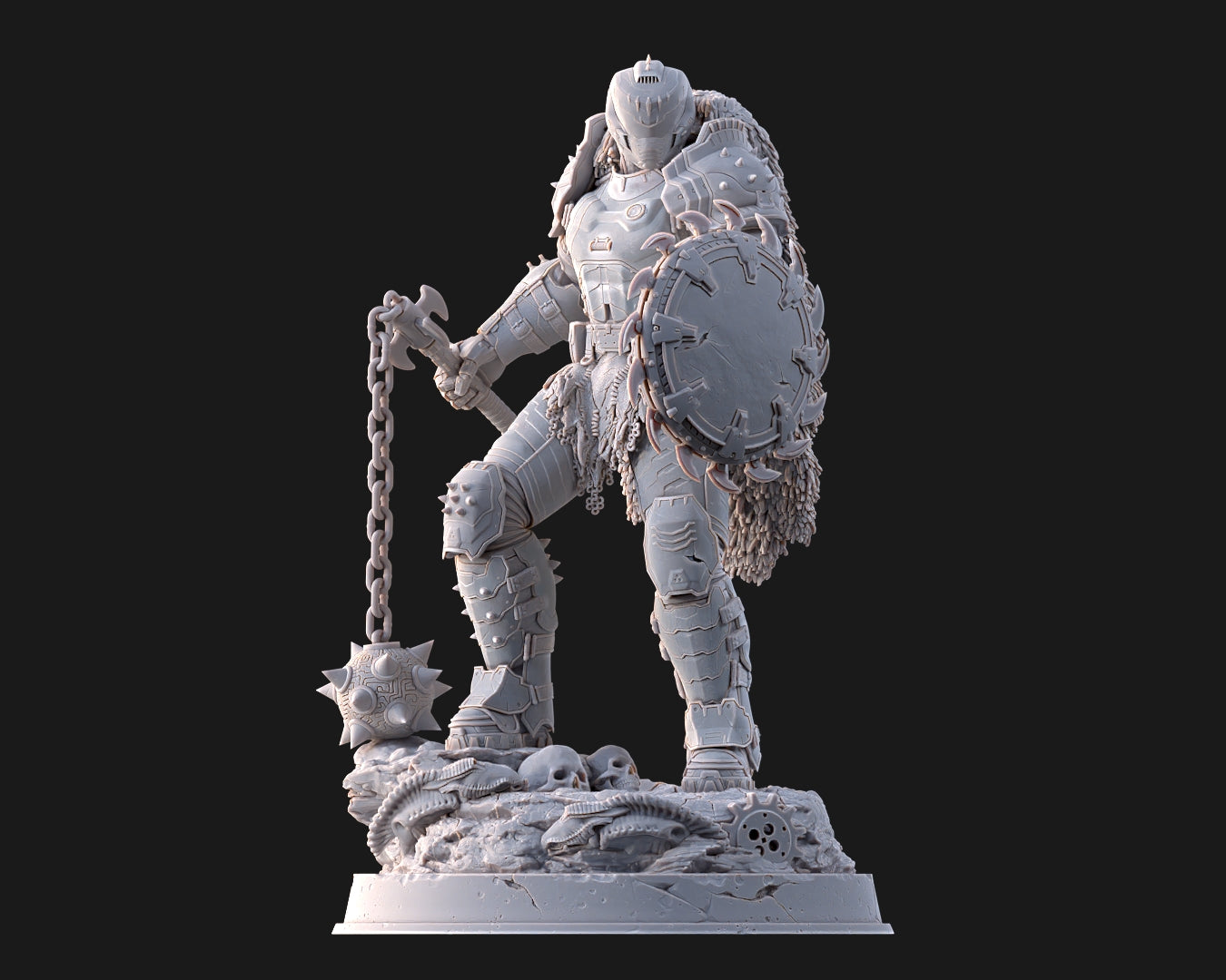 Doom Dark Ages Figurine Pose 1