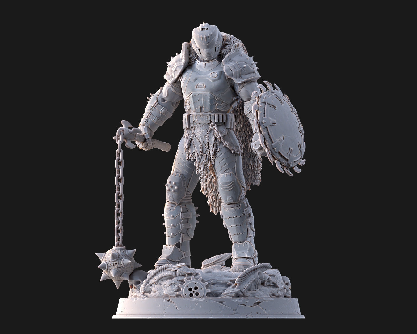 Doom Dark Ages Figurine Pose 2
