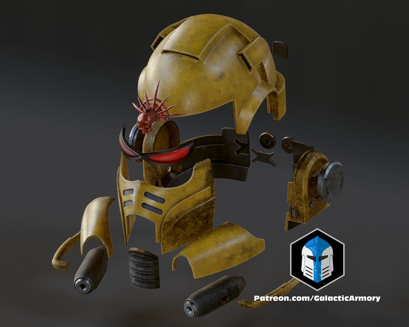 Heavy Warrior Cosplay Helmet