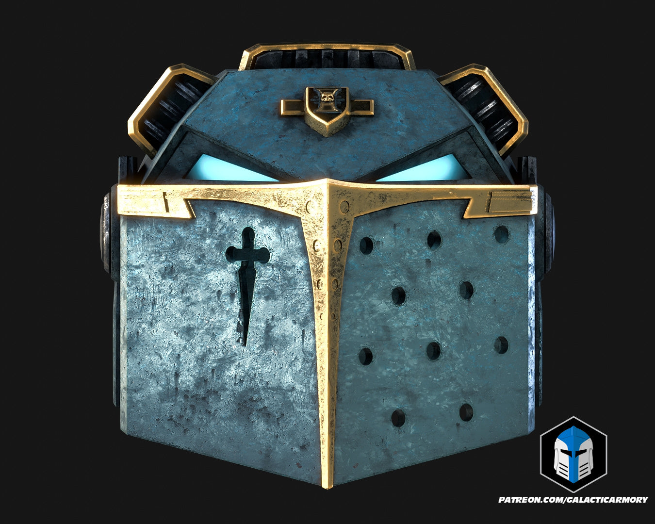 Silver Templars Cosplay Helmet