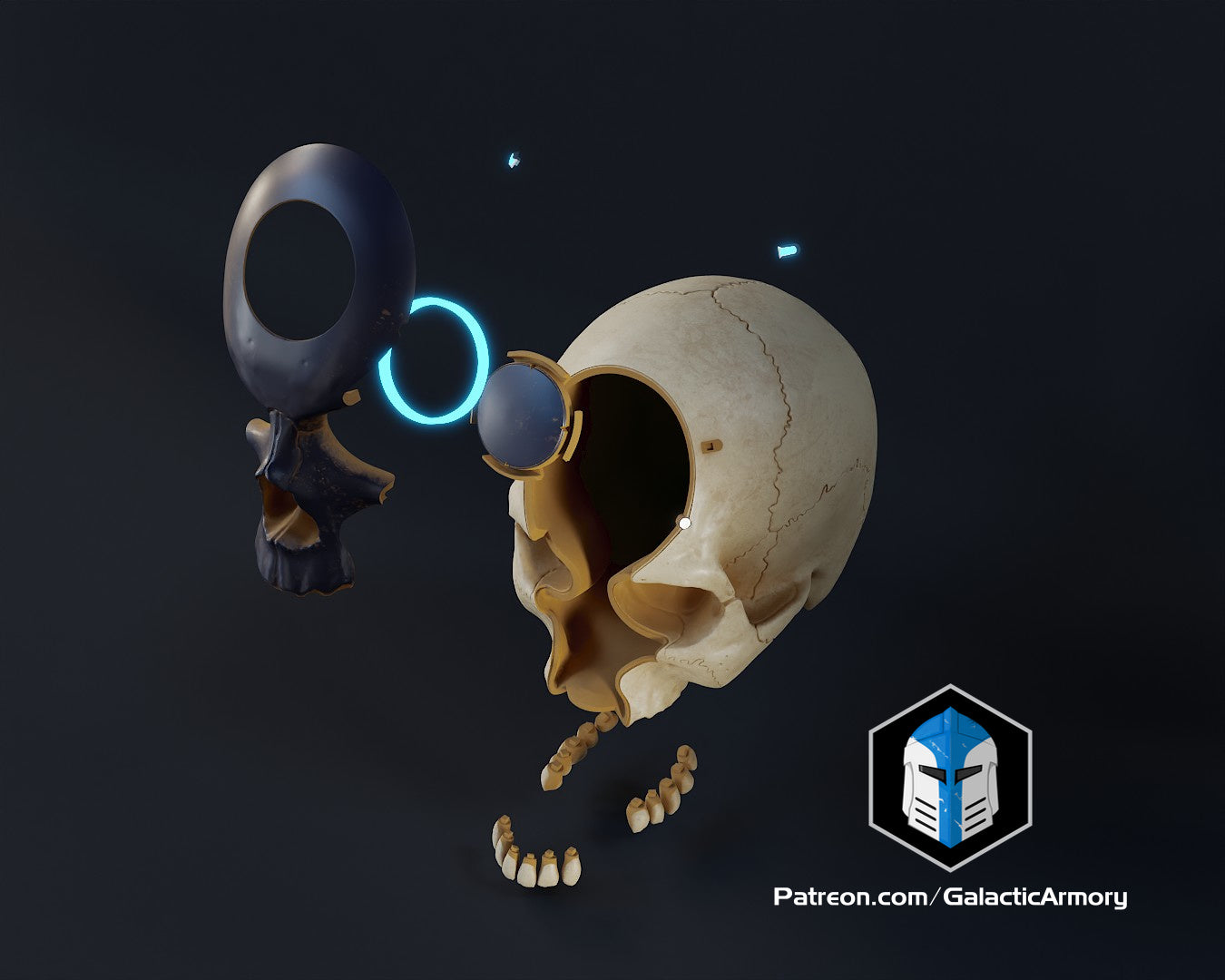 Halo Infinite Oddball Skull