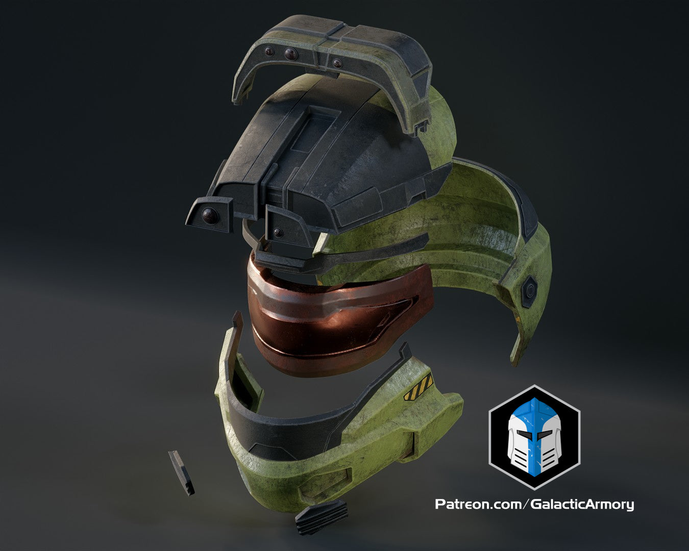 Halo Reach Scout "Jun" Helmet