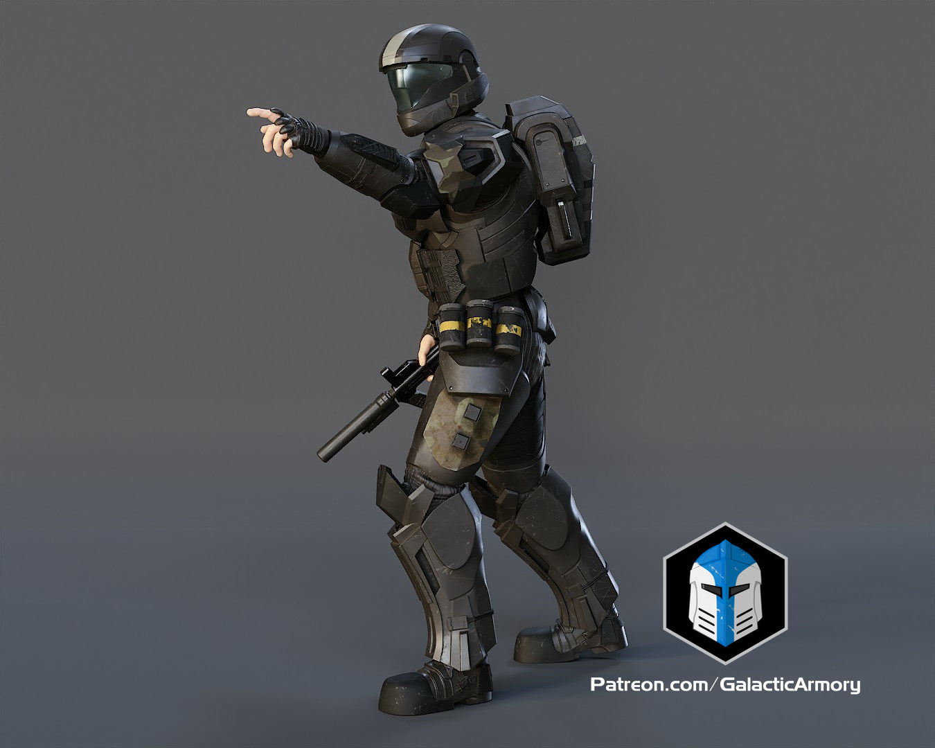 ODST Figurine - Pose 3