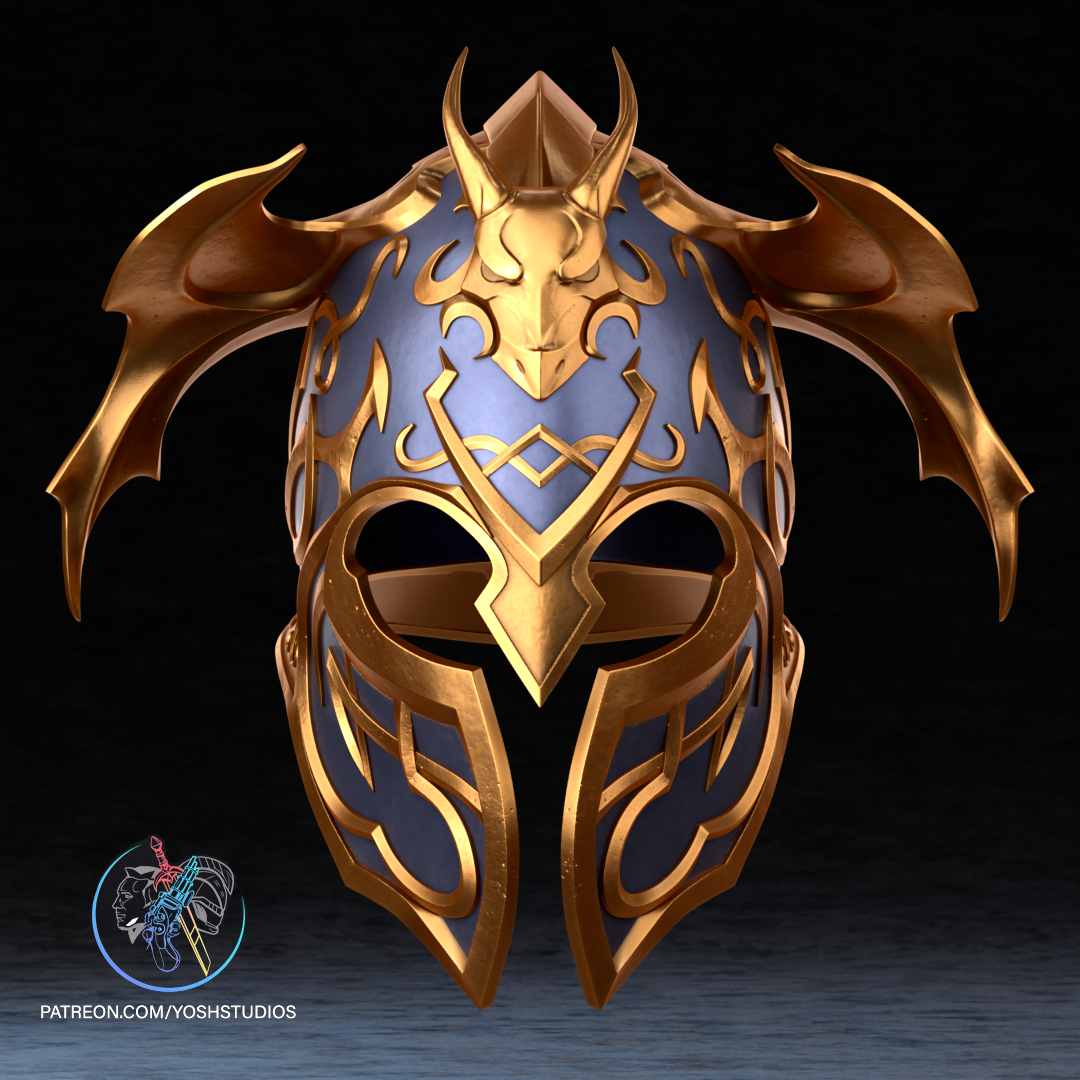 Oblivion Akatosh Helmet Cosplay