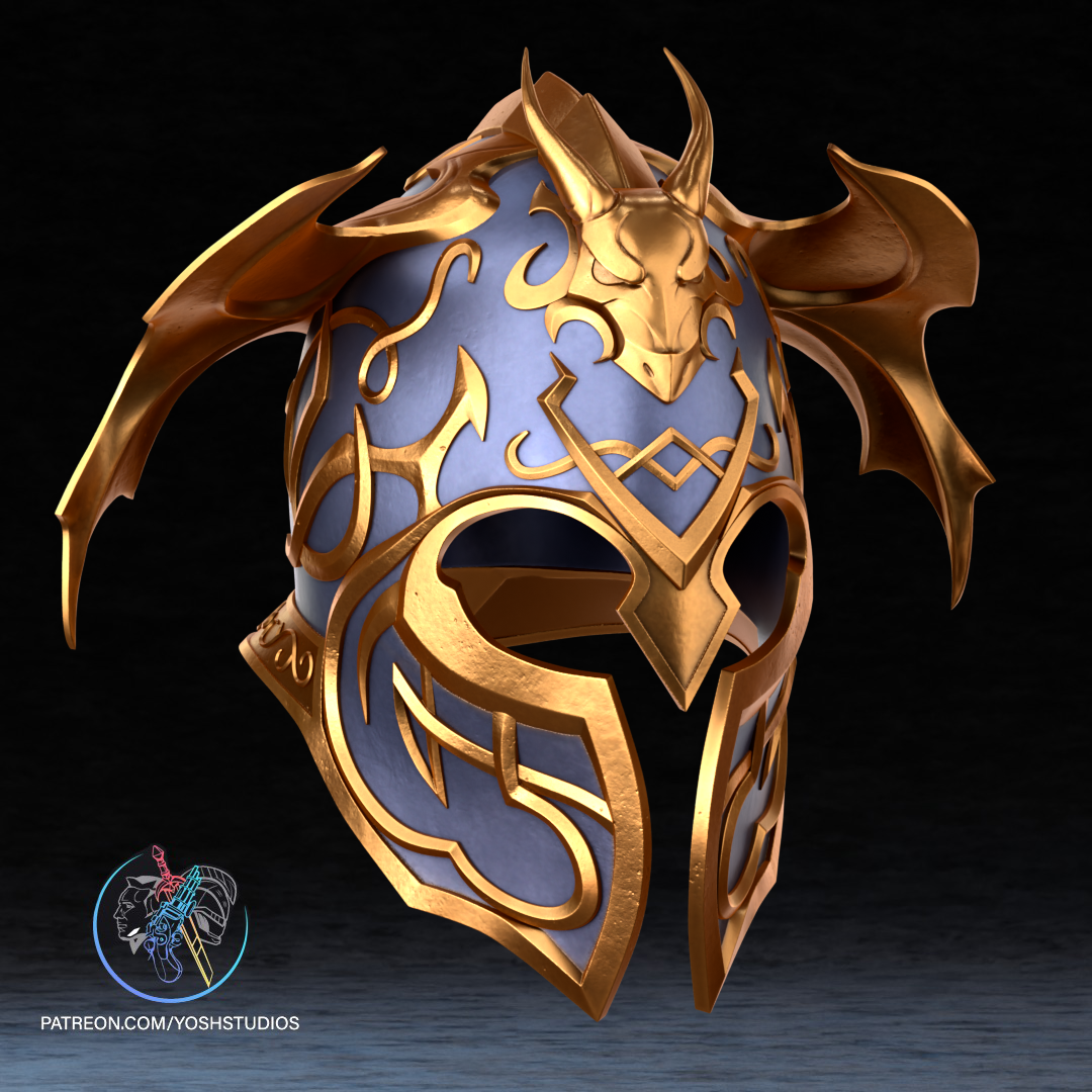 Oblivion Akatosh Helmet Cosplay