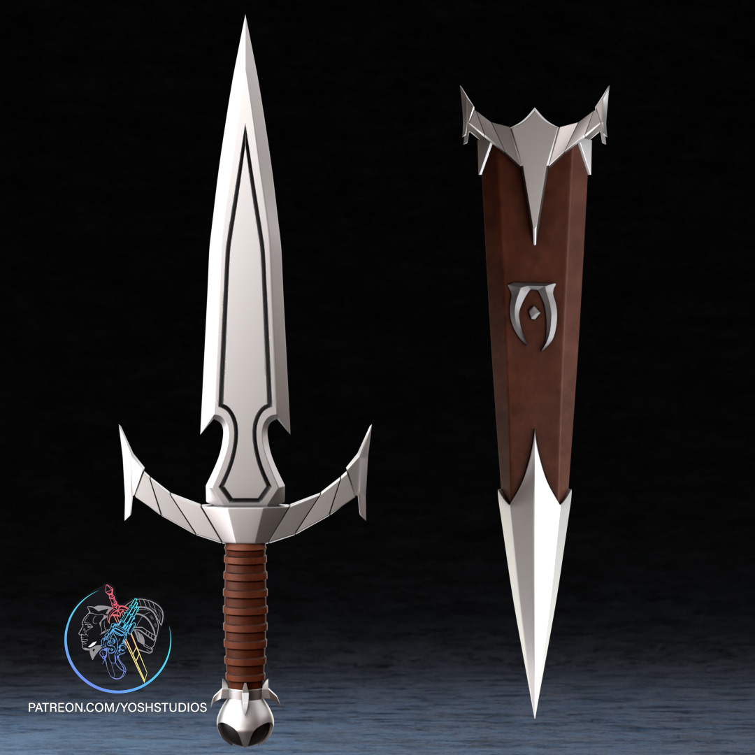 Mehrune's Razor Cosplay Dagger