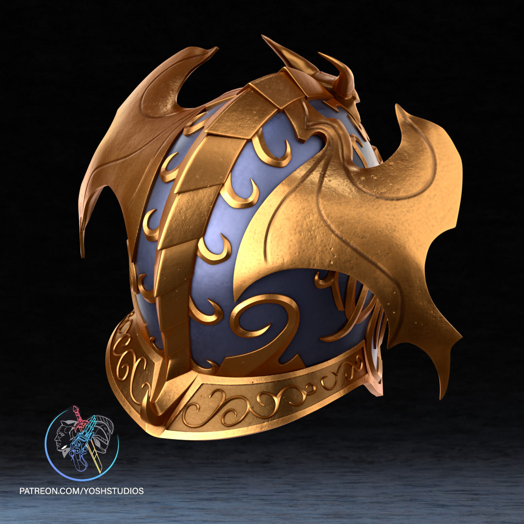 Oblivion Akatosh Helmet Cosplay