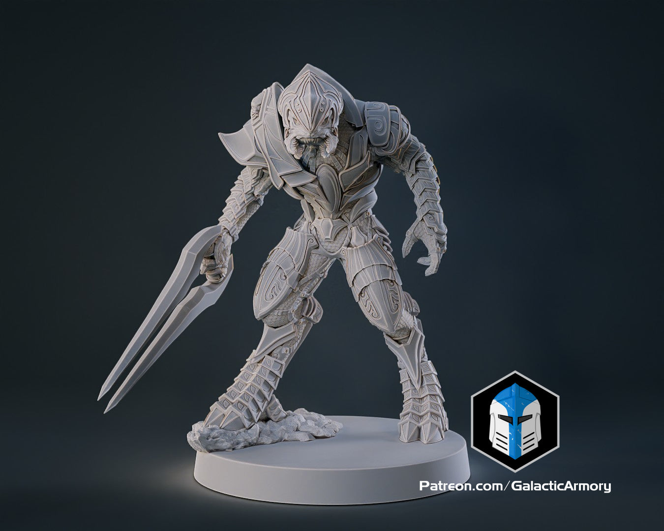 Arbiter Figurine Pose 3