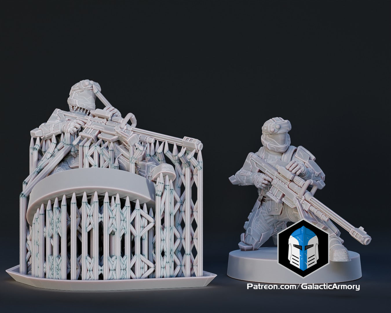 ODST Alpha Nine Army - Pose 2