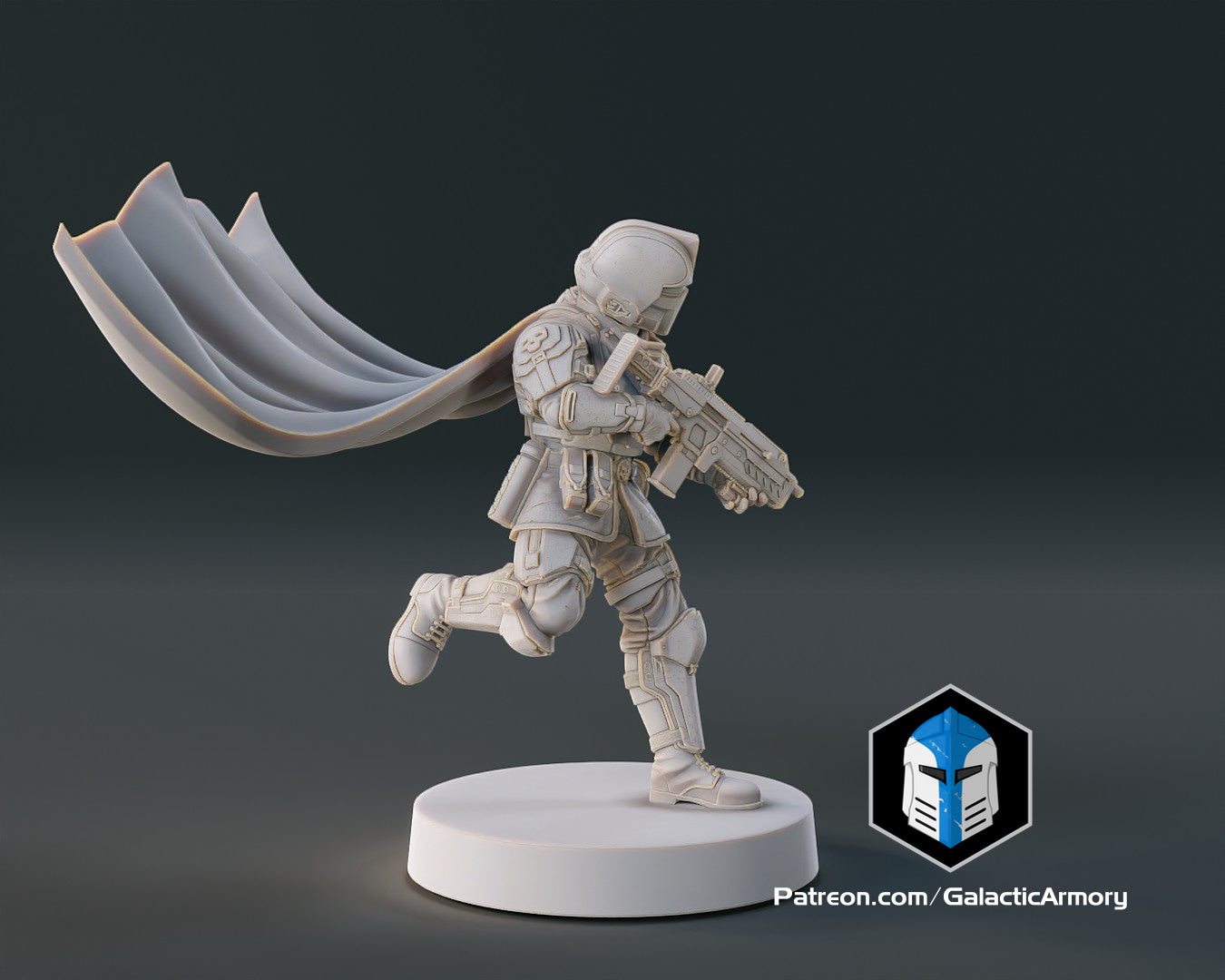 Helldiver Miniature - Pose 11