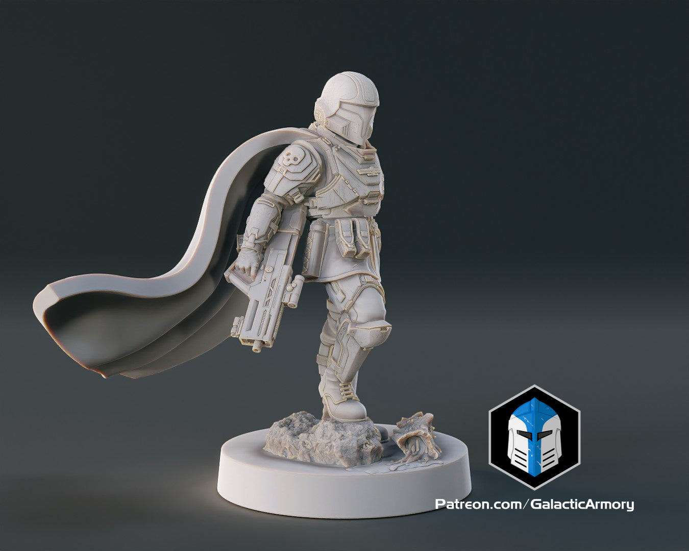 Helldiver Miniature - Pose 12