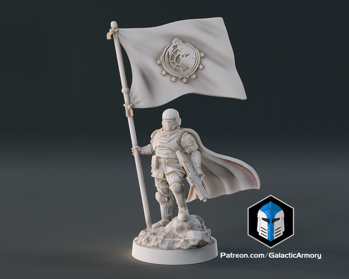 Helldiver Miniature - Pose 1