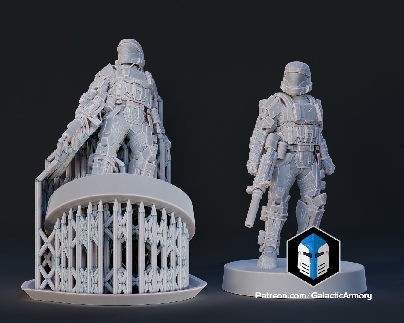 ODST Alpha Nine Army - Pose 1