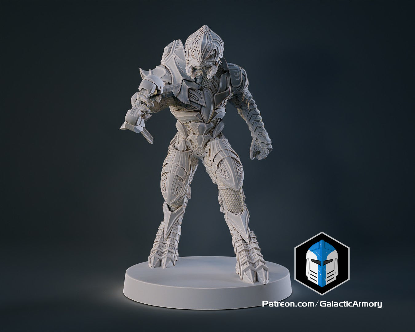 Arbiter Figurine Pose 4