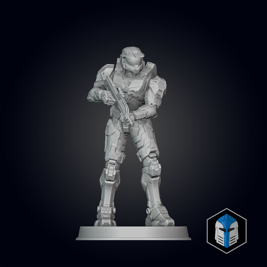 Master Chief Figurine Pose 3