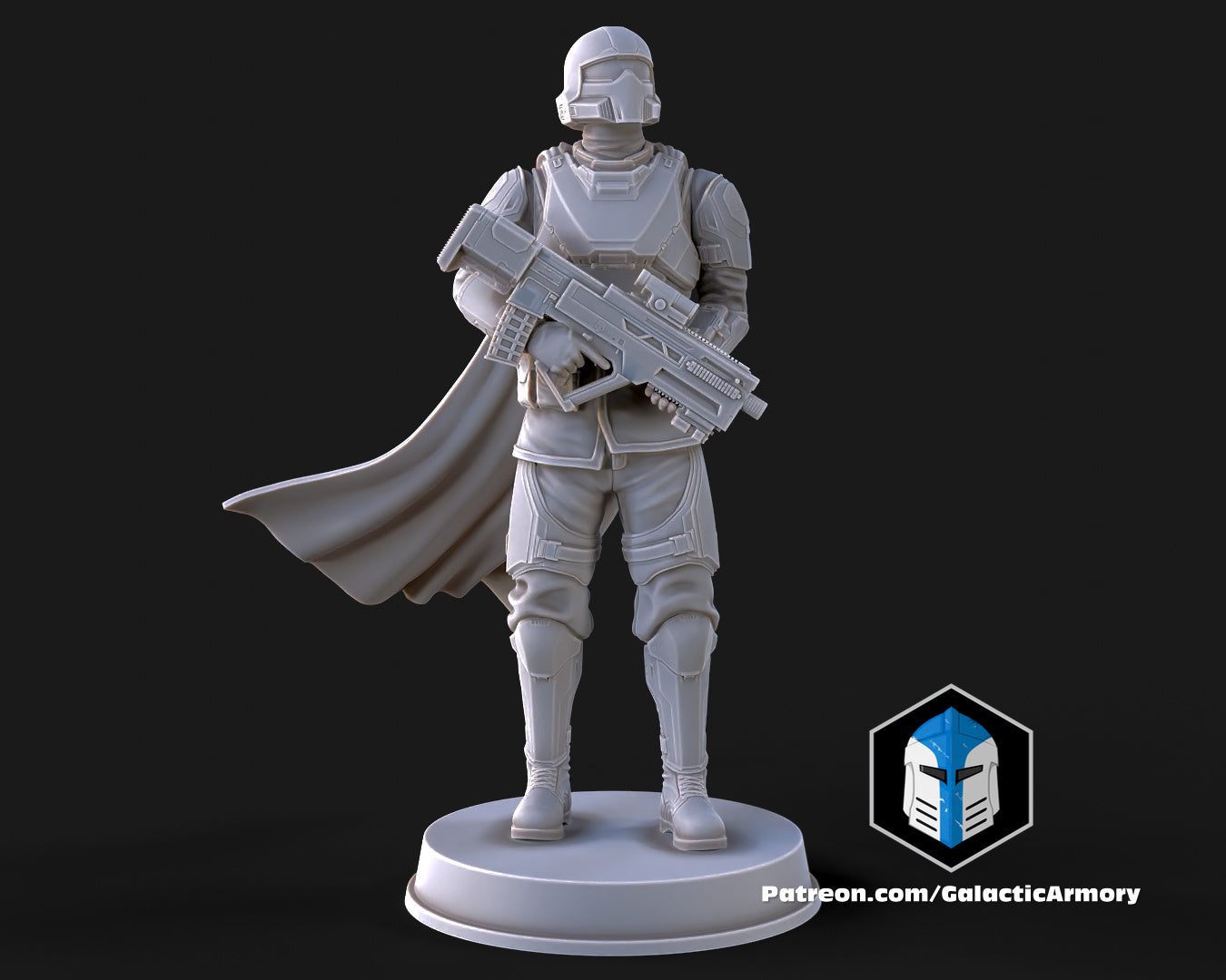 Helldiver Figurine - Pose 3