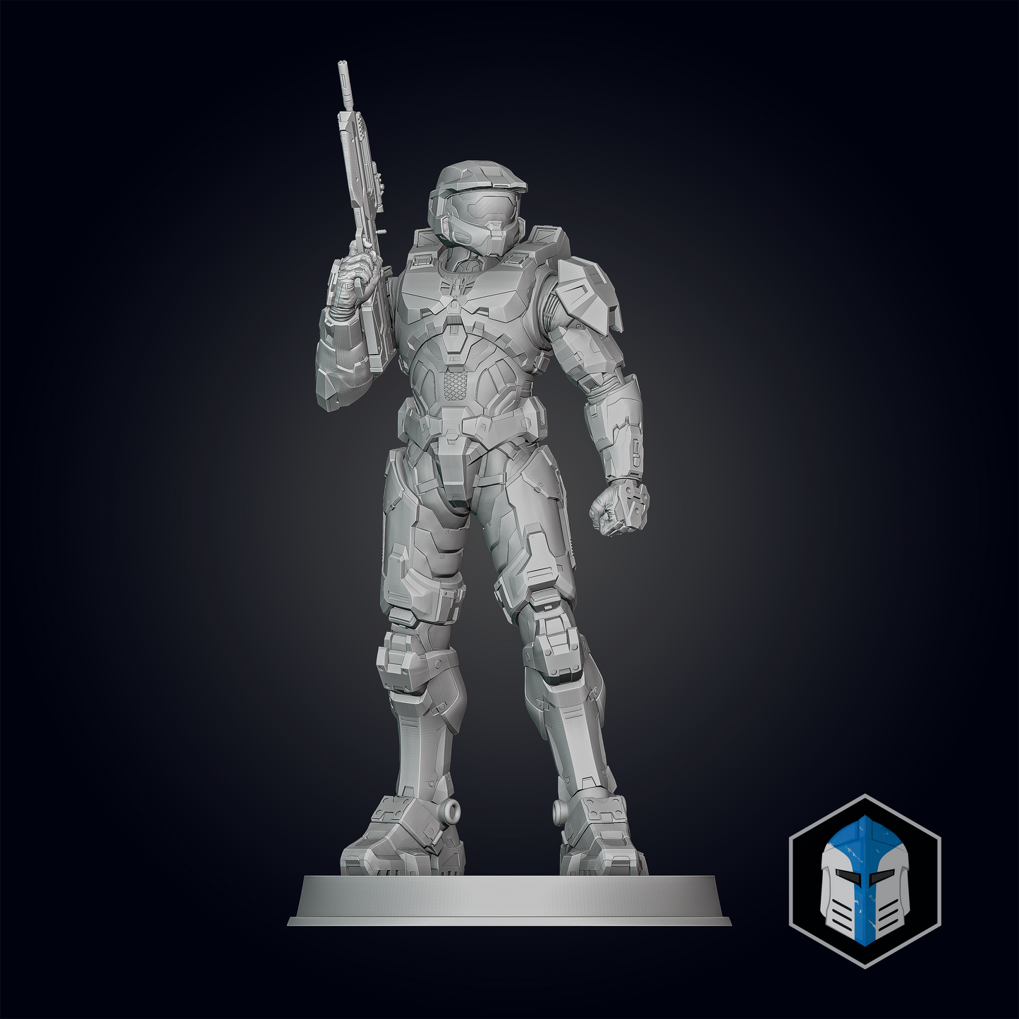 Master Chief Figurine Pose 5