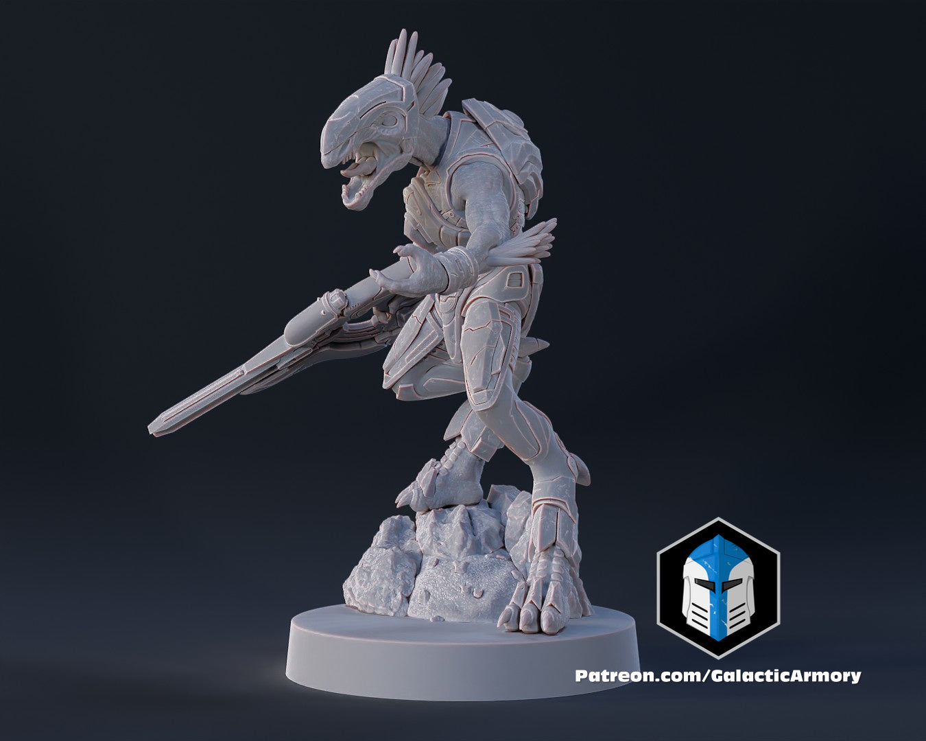 Jackal Miniature - Pose 4