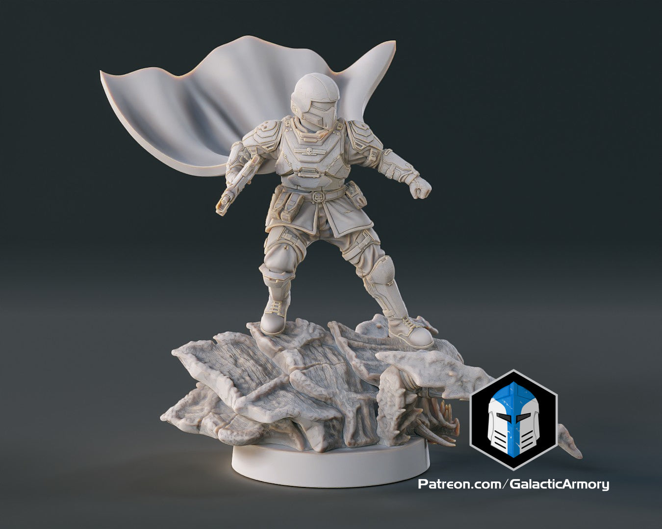 Helldiver Miniature - Pose 5