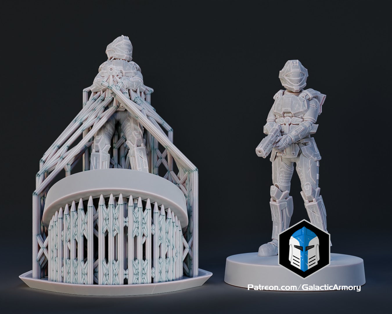 ODST Alpha Nine Army - Pose 1