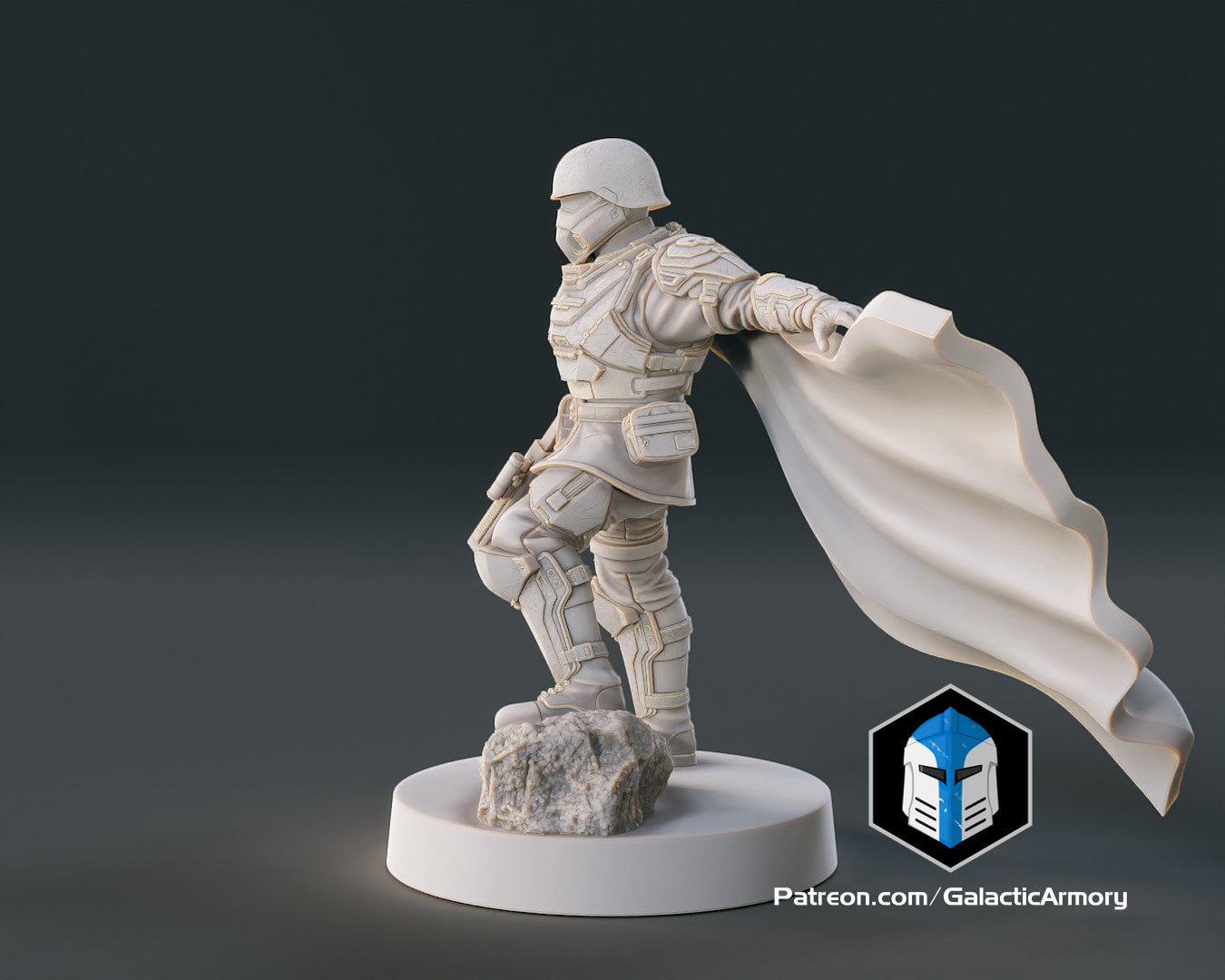 Helldiver Miniature - Pose 6