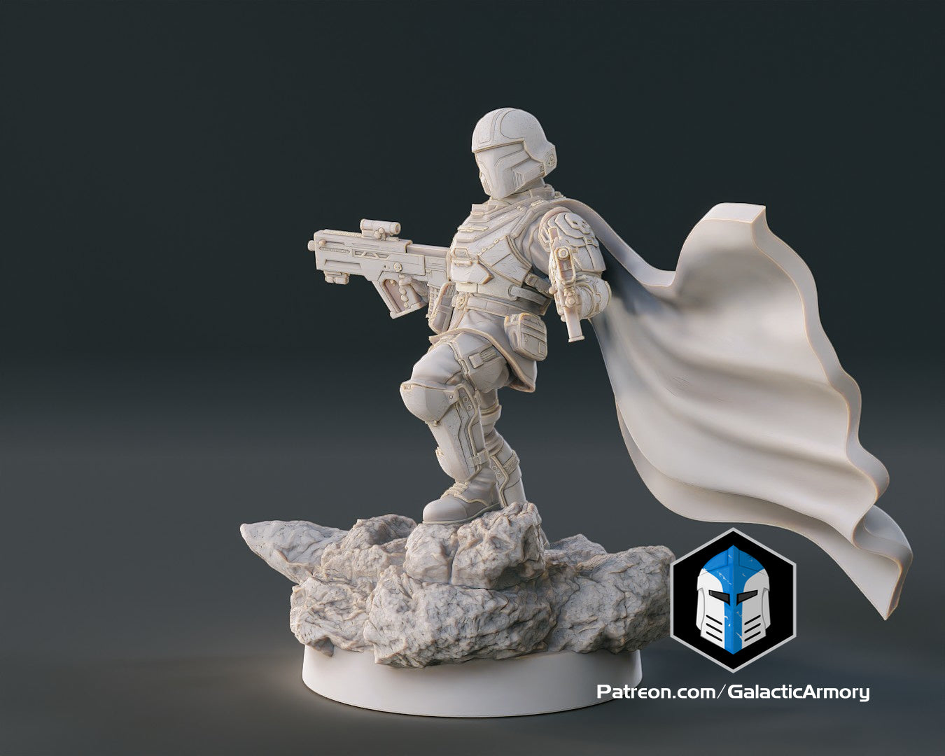 Helldiver Miniature - Pose 8