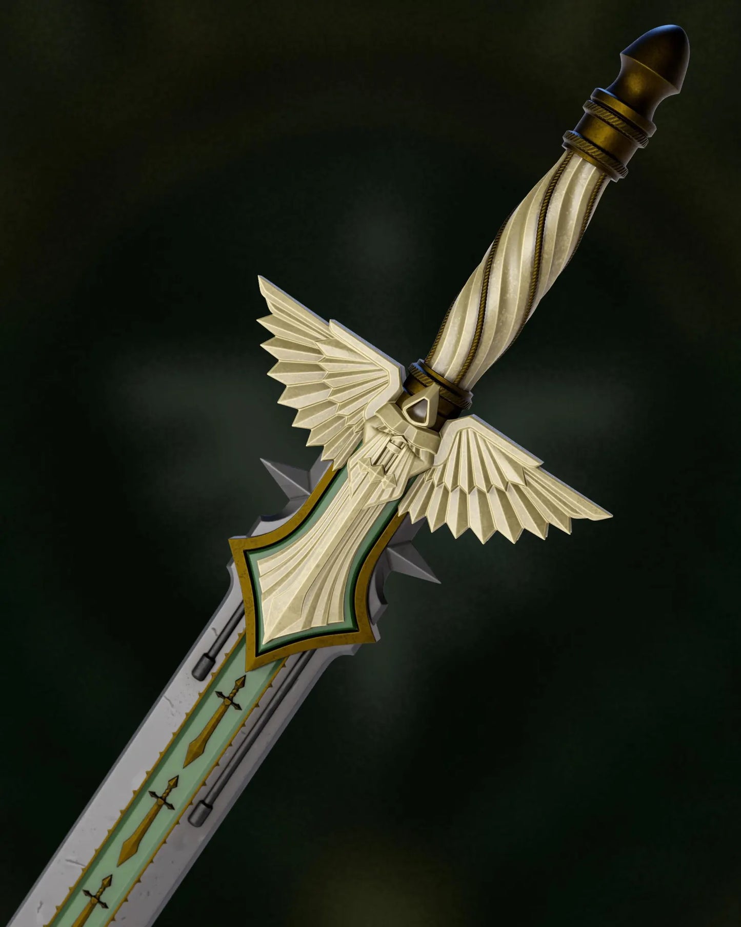 Obsidian Sentinel's Champion Cosplay Weapon