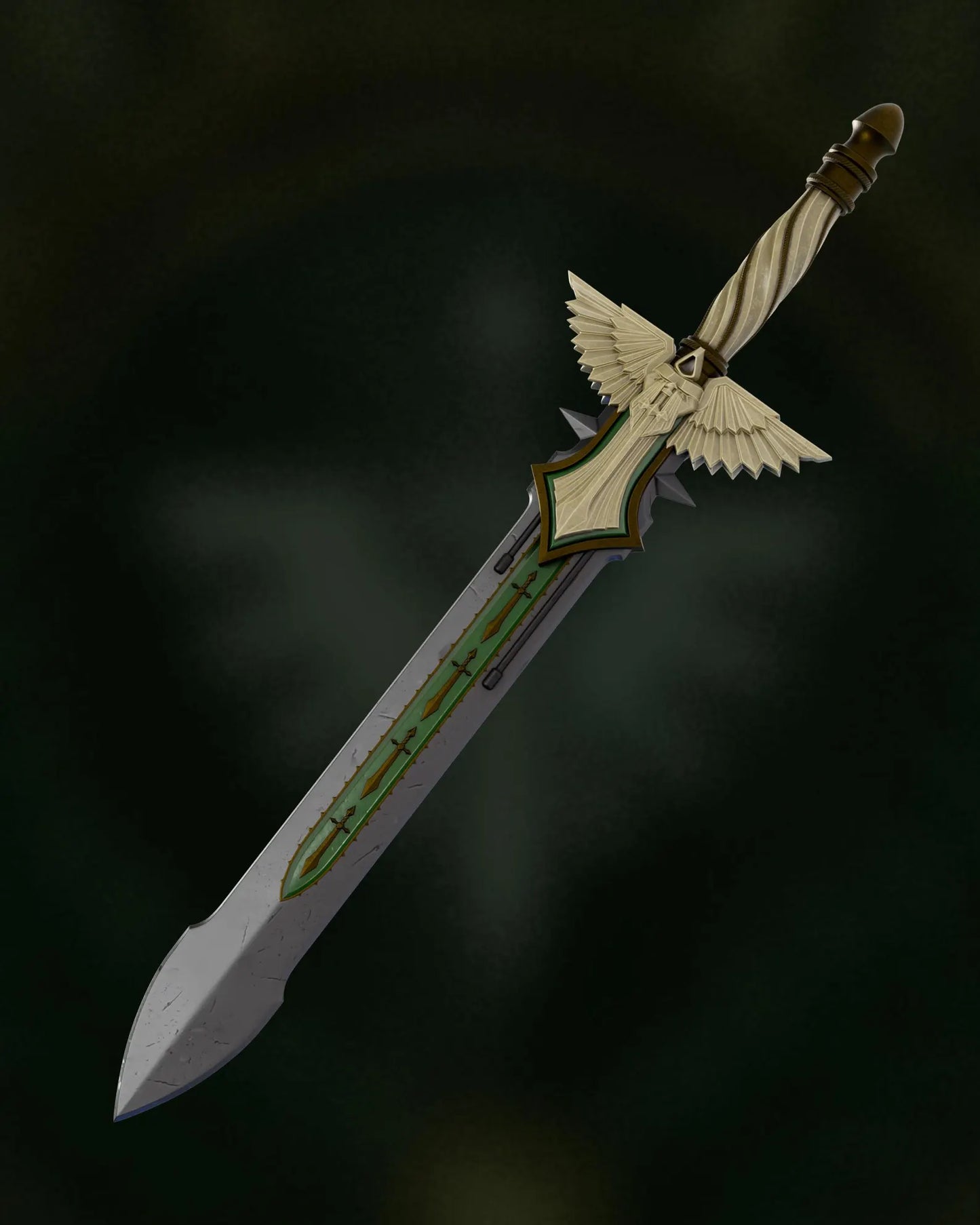 Obsidian Sentinel's Champion Cosplay Weapon