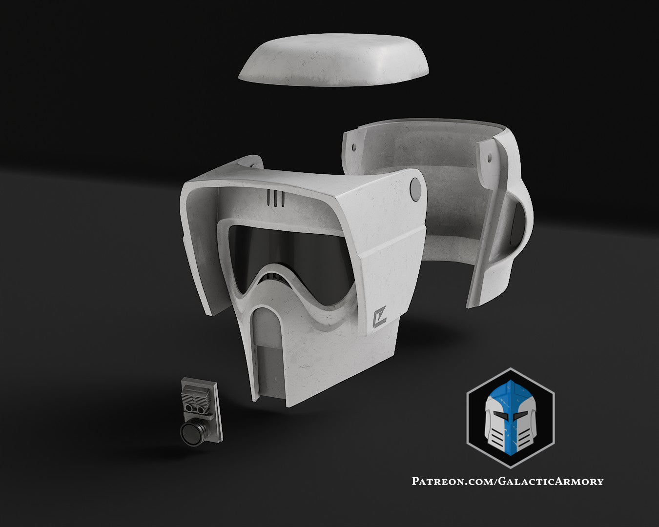Scout Trooper Cosplay Helmet