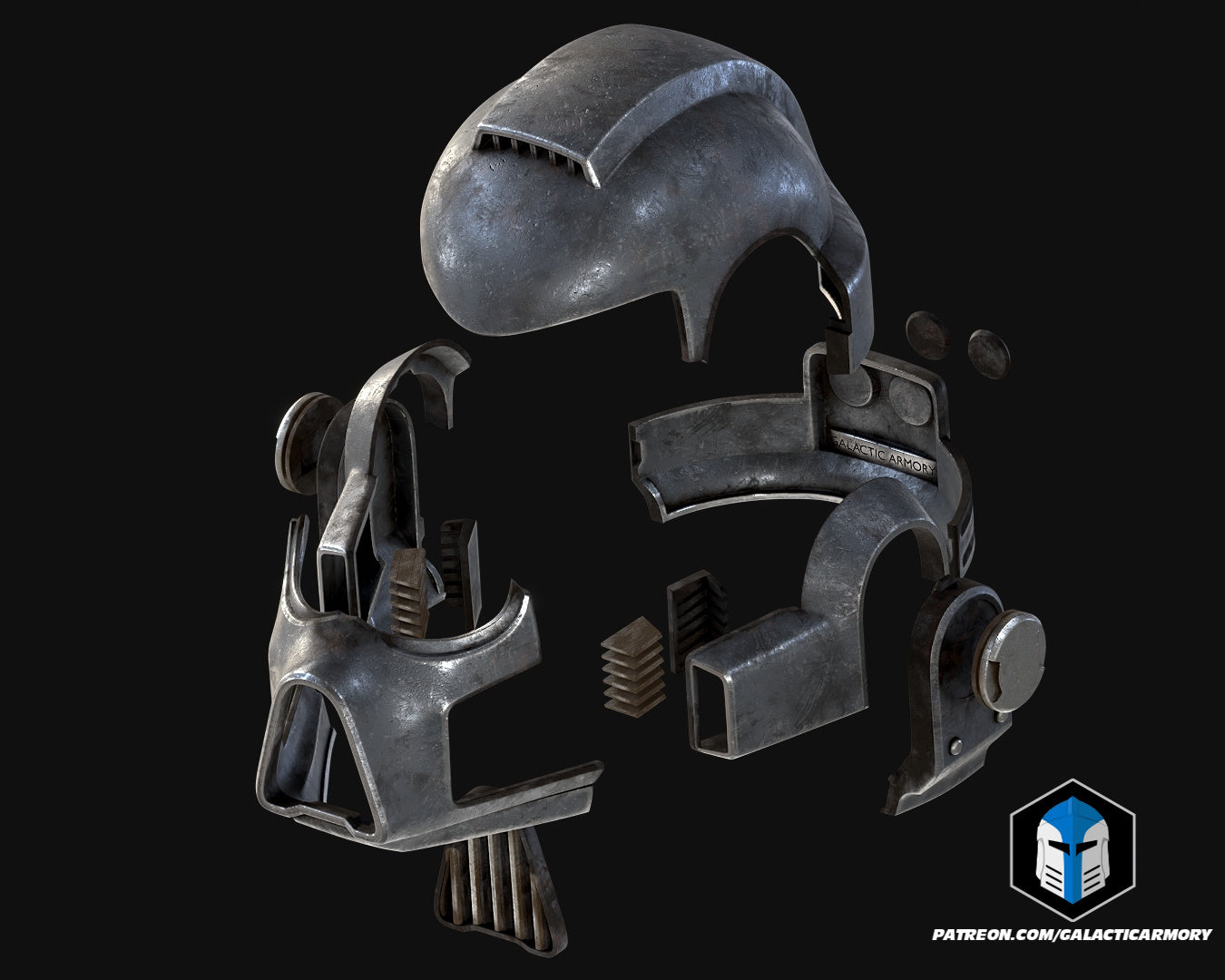 Firstborn Warrior Cosplay Helmet