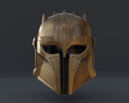 The Armorer Mandalorian Cosplay Helmet
