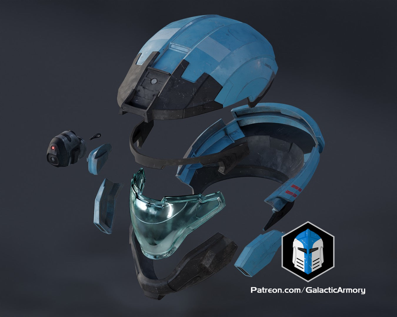 Halo Reach Air Assault "Kat" Helmet