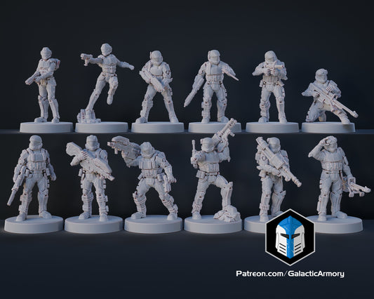 ODST Alpha Nine Army - Set of 12