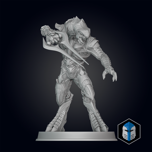 Arbiter Figurine Pose 2