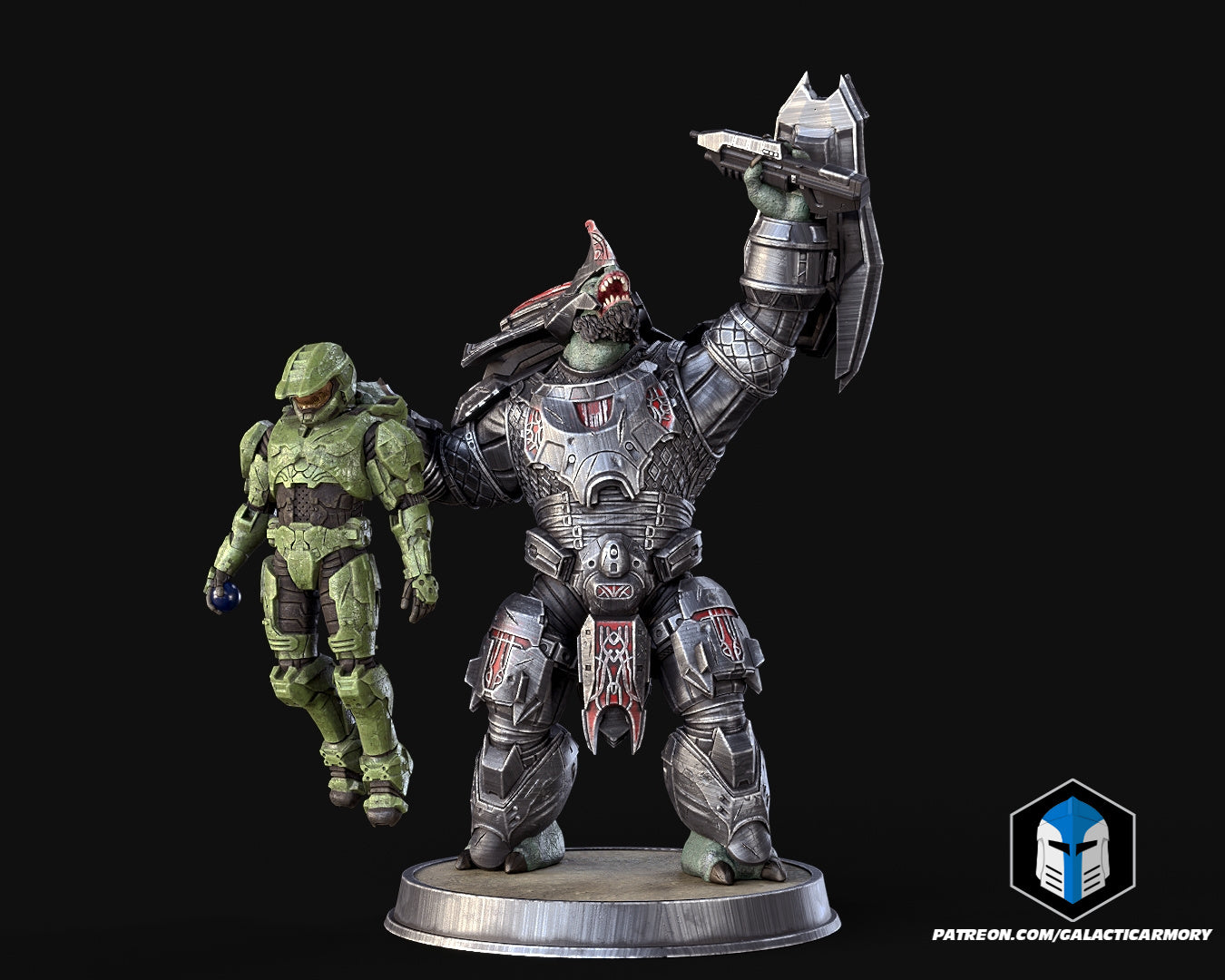 Master Chief Believe Diorama