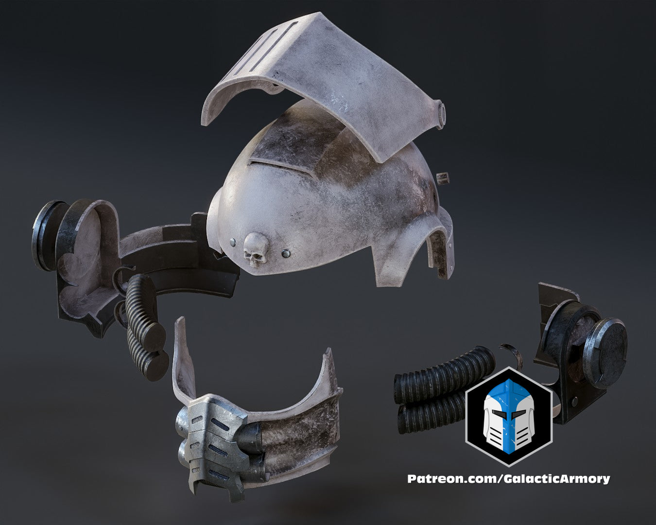 Bastion Cosplay Helmet