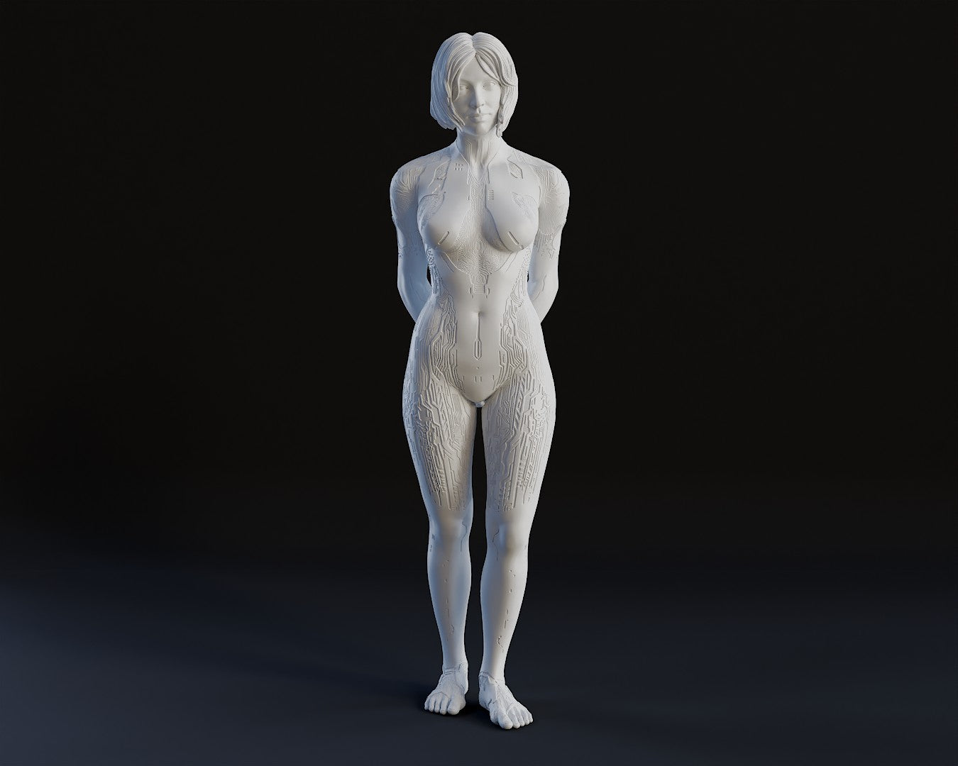 Cortana Figurine Pose 2