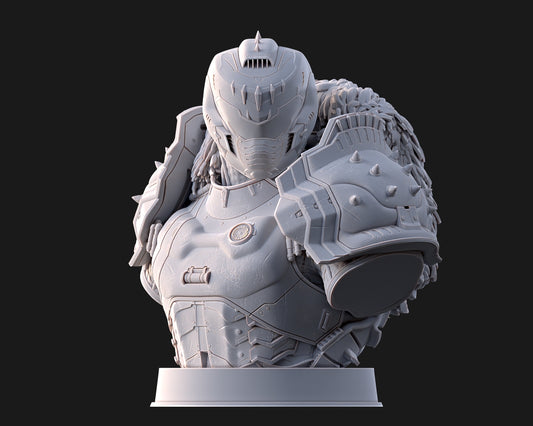 Doom Dark Ages Bust Pose 1