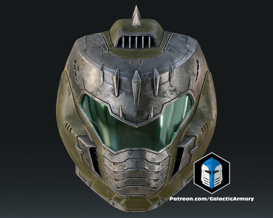 Doom Dark Ages Cosplay Helmet